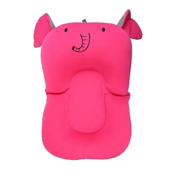 Baby Bath Tub Anti-skid Baby Bathing Mat Baby Bathtub Shower Cushion Non-Slip Security Soft Baby Bath Pad Newborn Seat
