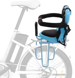 Baby Bike Seat Rear Mounted Toddler Kids Bike Seat for Adult Bike Back Mount Removable Safety Back Child Carrier Bicycle Seat for Most Bikes