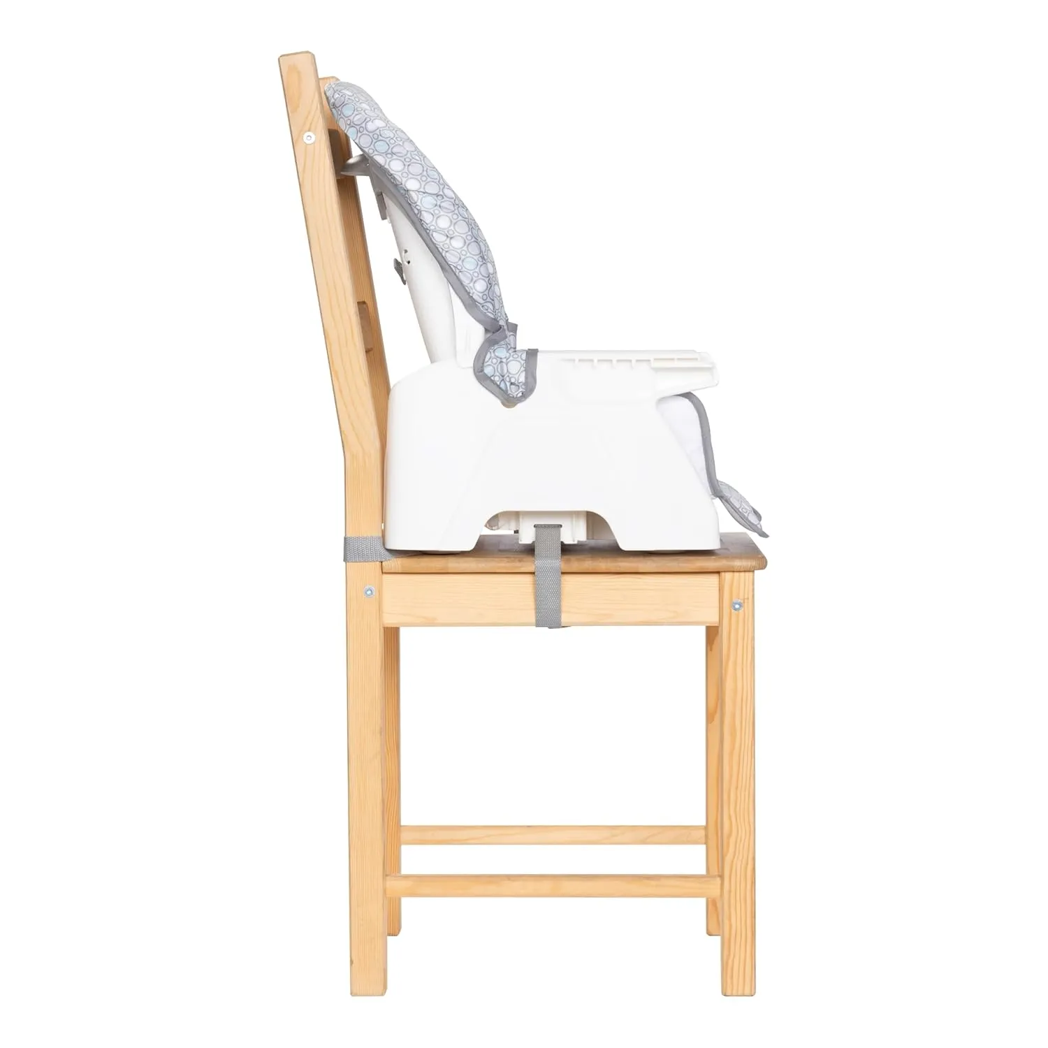 Baby Trend Adapt SpaceSaving Booster High Chair, Pebblestone Aqua