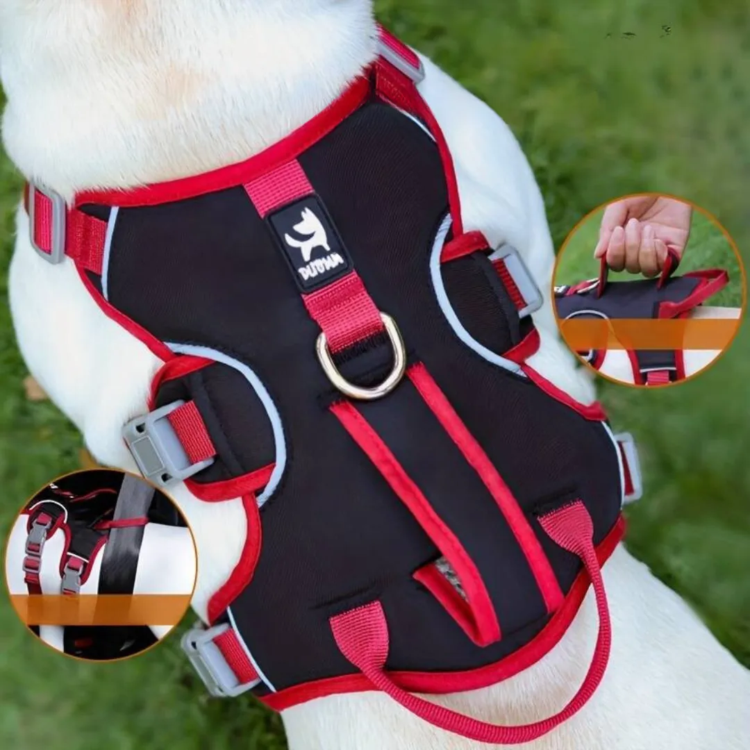 BarkVest™ | Anti-Trek Dog Harness with Reflective Features