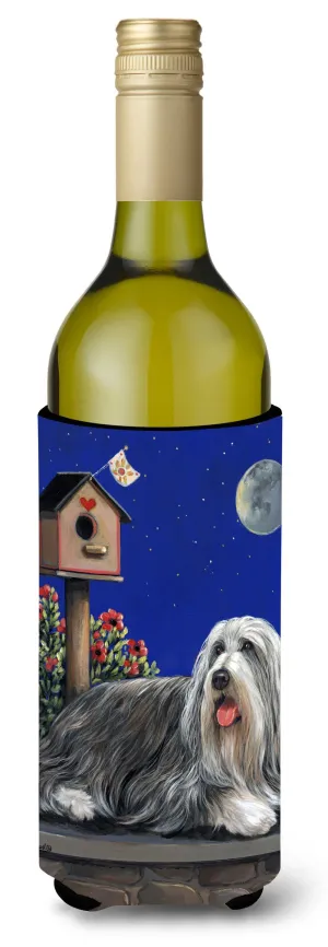 Bearded Collie Moon shine Wine Bottle Hugger PPP3018LITERK