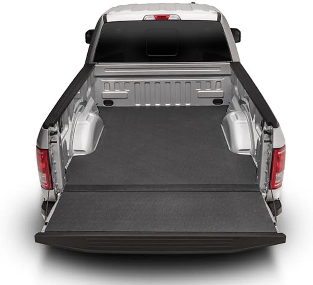 Bedrug / Bedtred Impact Bed Mat | Fits 2019 - 2024 Chevrolet Silverado / GMC Sierra 1500 69.9 Bed, (New Body Style w/Out Multi-Pro Tailgate), Charcoal Grey | IMC19SBS