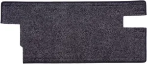 Bedrug Tailgate Mat | 1997 - 2006 Jeep Wrangler TJ/LJ, Charcoal Grey, 1 pc. | BRTJTG