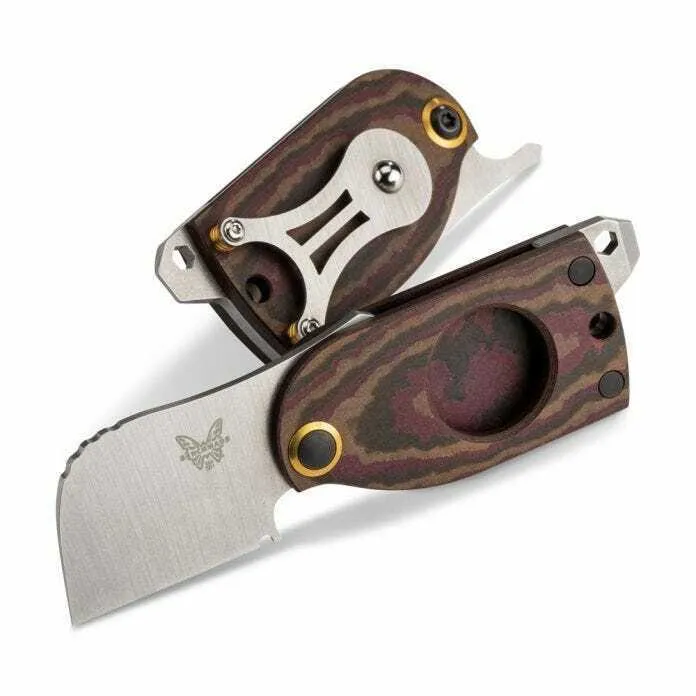 Benchmade 381 Aller Fumee Folding Knife w/Screwdriver Bottle Opener, Made in US