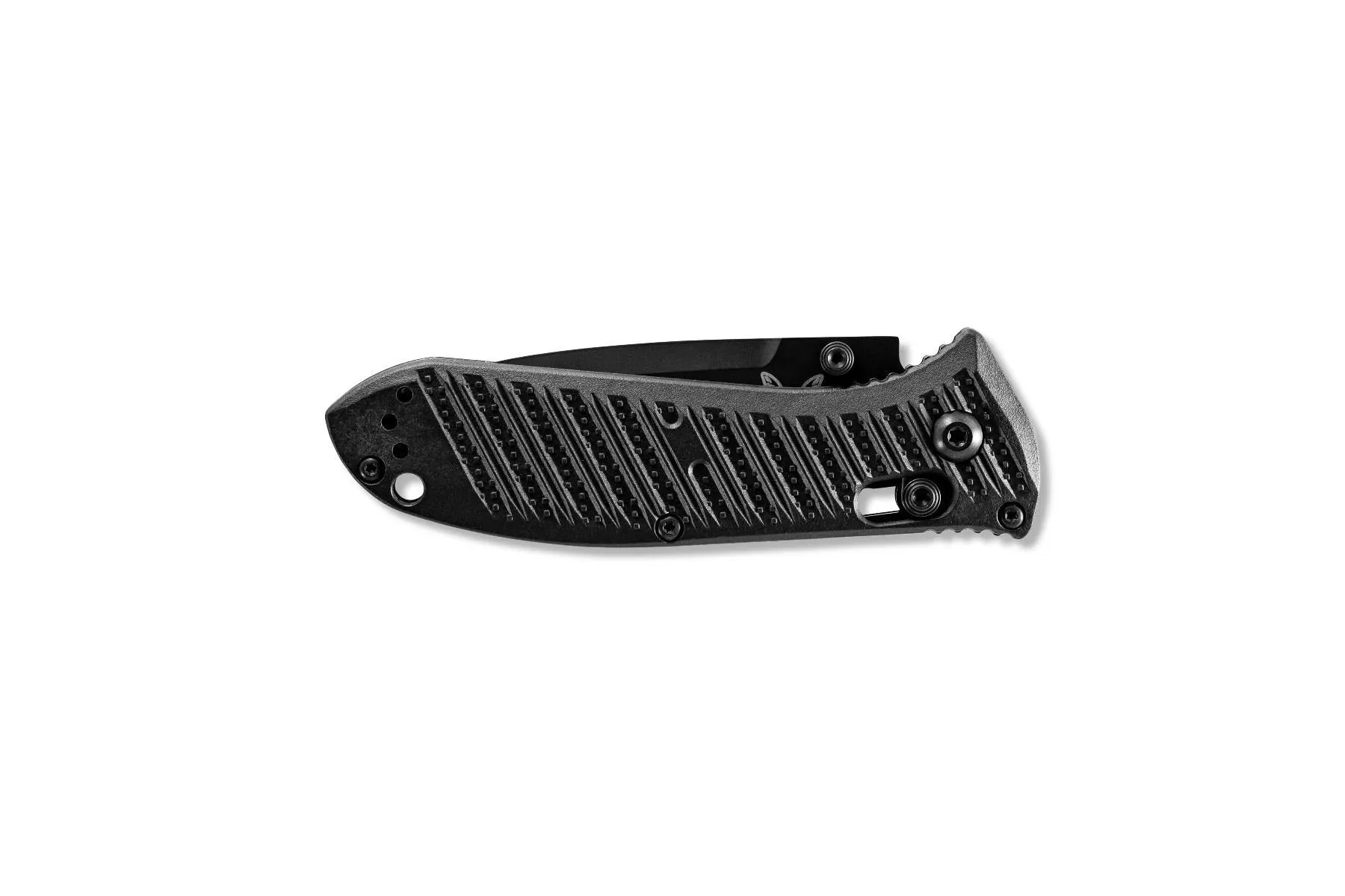 Benchmade 575BK-1 Mini Presidio II Black 3.2" Plain Folding Pocket Knife