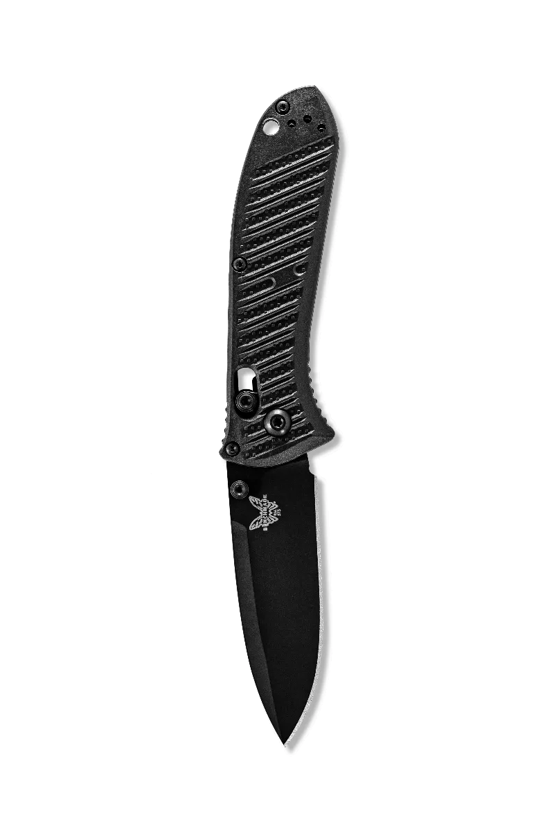 Benchmade 575BK-1 Mini Presidio II Black 3.2" Plain Folding Pocket Knife