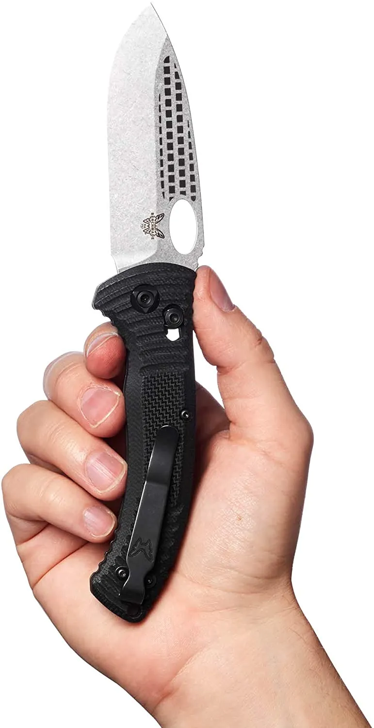Benchmade Aileron 737 Tactical EDC Folding Drop-Point Blade Knife