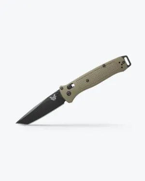 Benchmade - Bailout 537 EDC Knife, Tanto Blade, Ranger Green Grivory Handle (537BK-06)