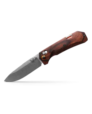 Benchmade Grizzly Creek 15062 Stabilized Wood 3.49" CPM-S30V Stainless Folding Pocket Knife