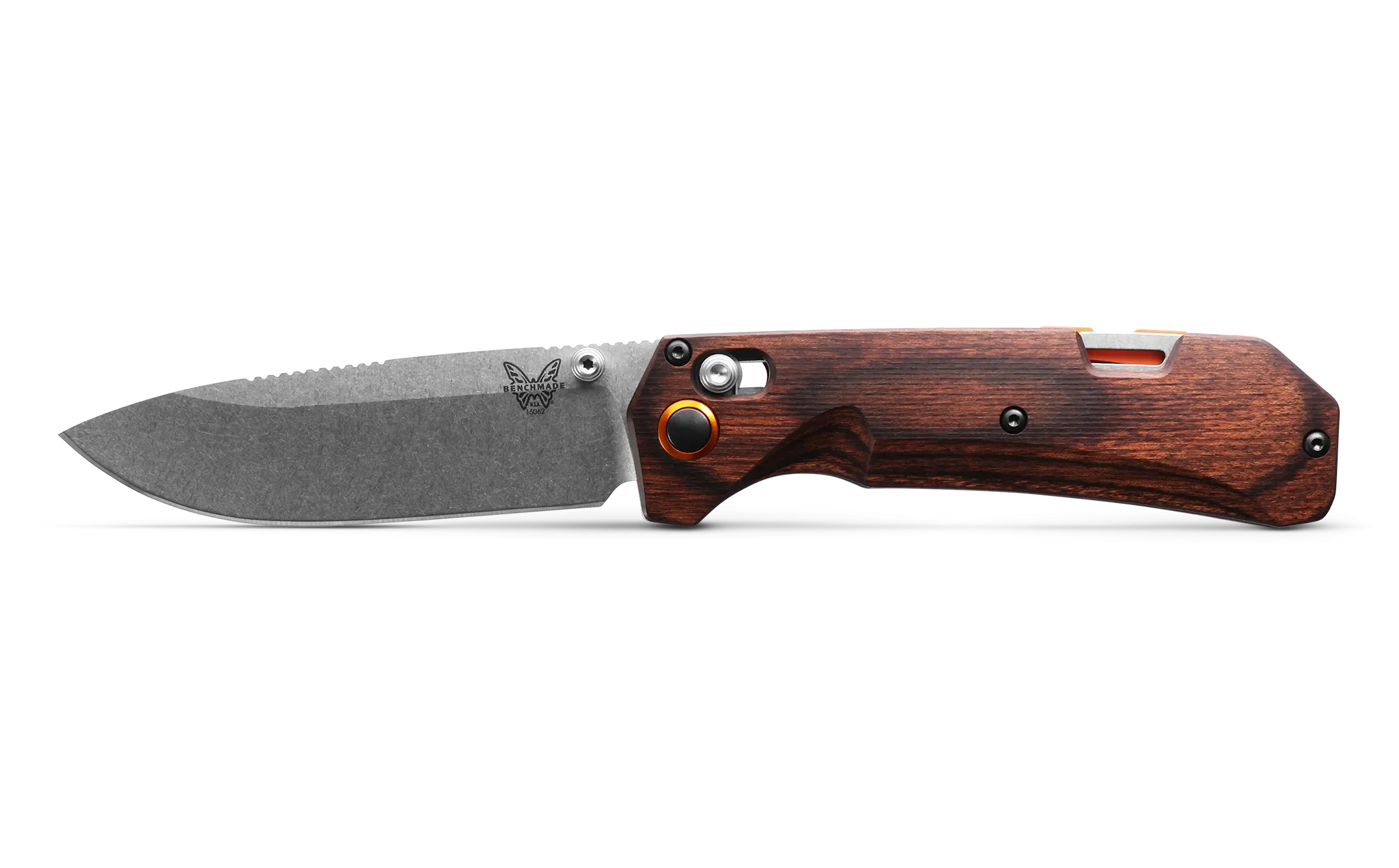 Benchmade Grizzly Creek 15062 Stabilized Wood 3.49" CPM-S30V Stainless Folding Pocket Knife