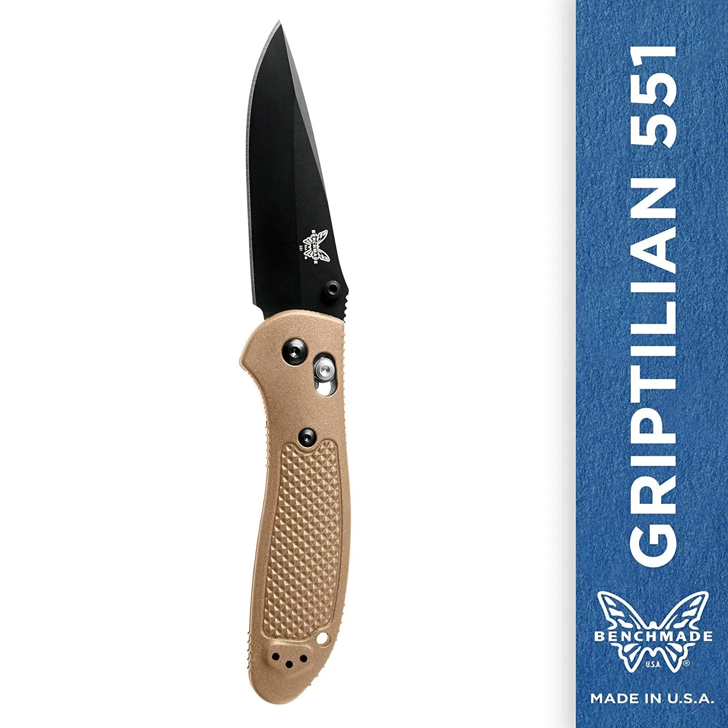Benchmade PARDUE Griptilian DROP PT GRIP AXS STUD 551 All Variants Knife