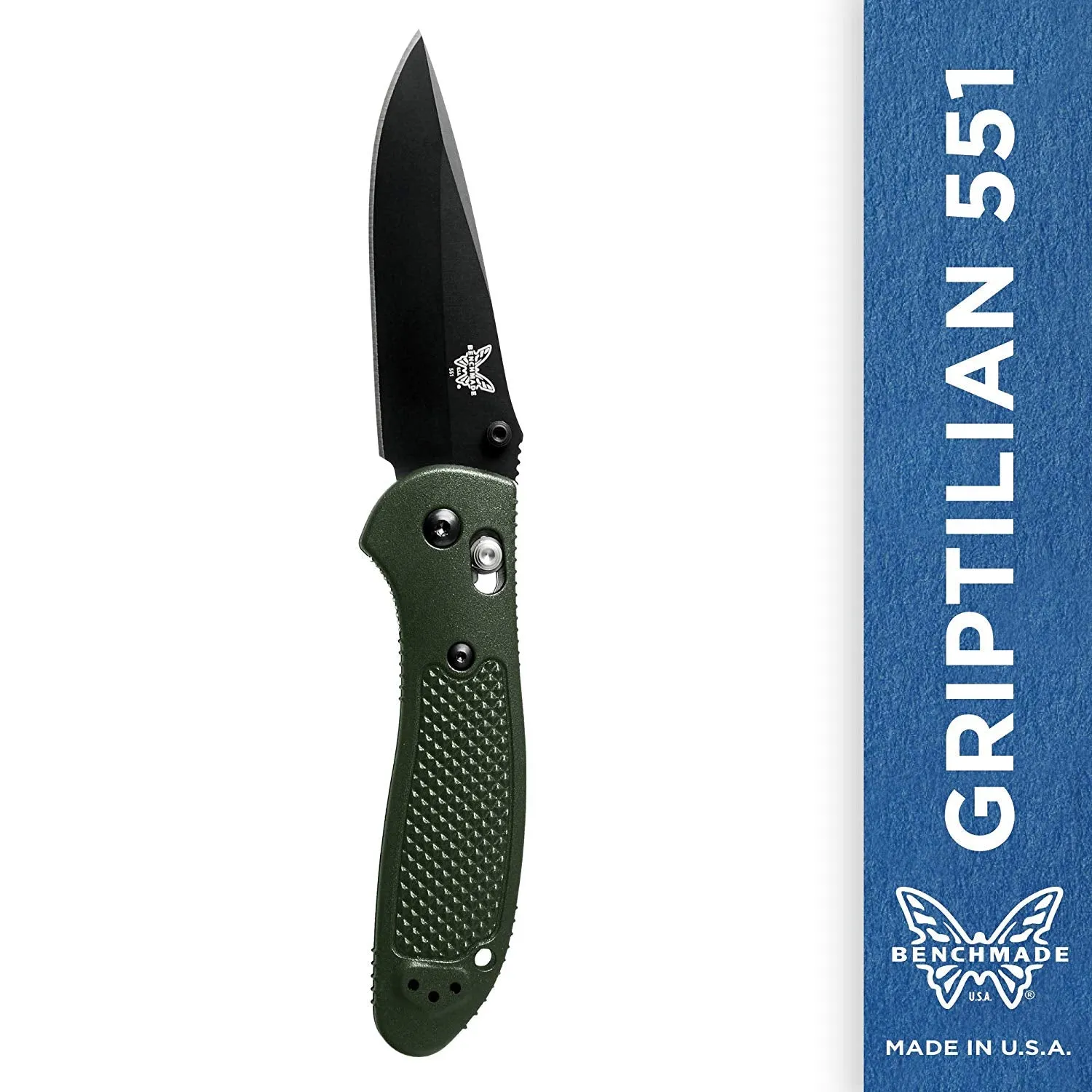 Benchmade PARDUE Griptilian DROP PT GRIP AXS STUD 551 All Variants Knife