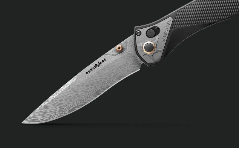 Benchmade Seven Ten 6AL-4V Titanum 4" Gold Class Drop Point Plain Edge Pocket Folding Knife (710-241)