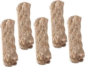 BESPORTBLE 2sets Jute Ropes Outdoor Fire Starters Survival Wick Jute Cord Hiking Camping Essential 5pcs*2