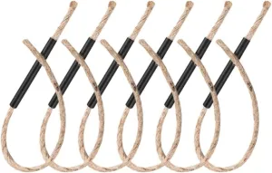 BESPORTBLE 6sets Portable Fire Starting Rope for Camping Outdoor Survival and Emergency Use Durable Ropes for Quick Ignition Any Weather Condition for Hiking Trekking and Picnics