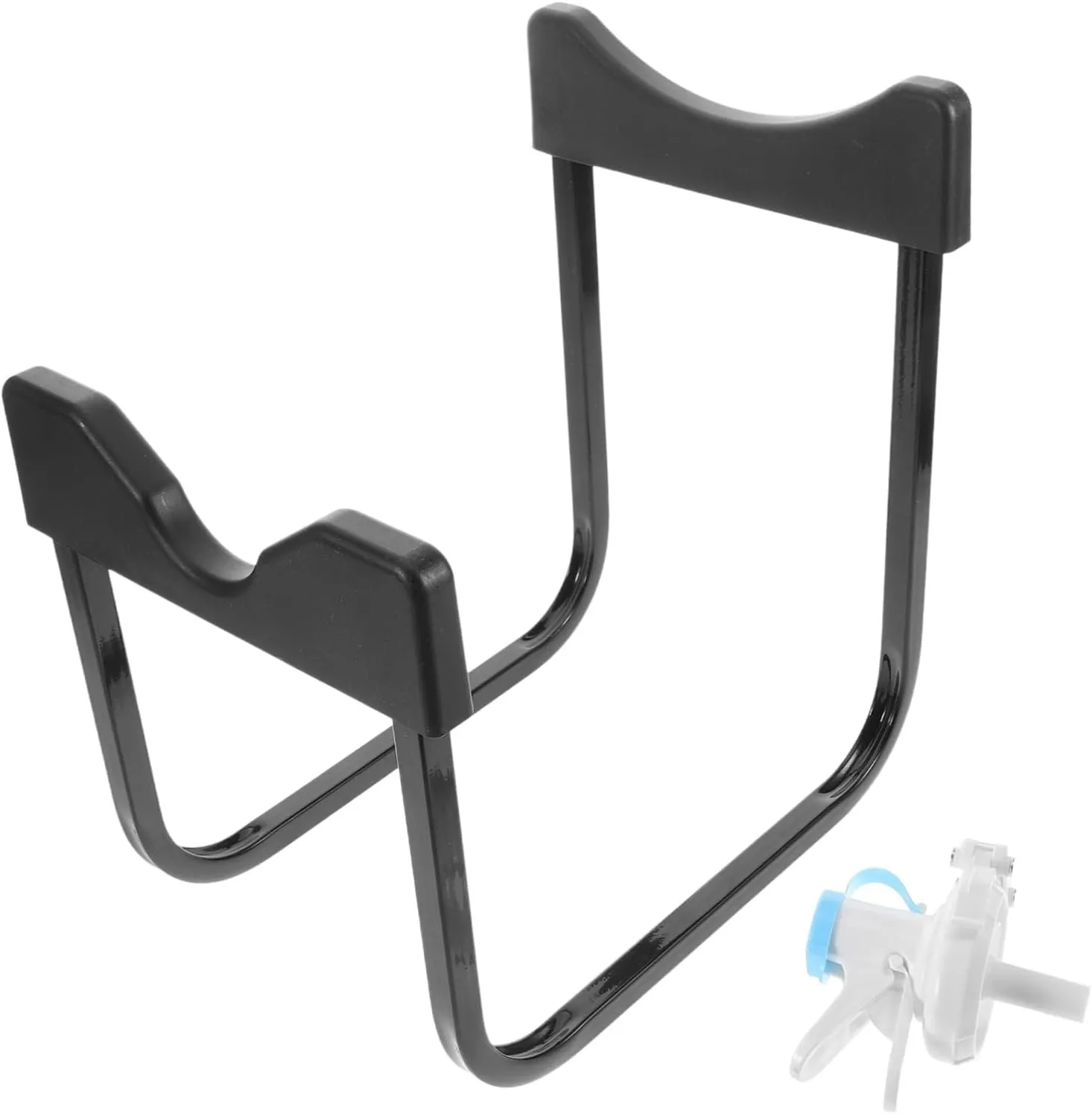 BESTonZON Water Jug Stand Portable Foldable Water Bottle Holder for Kitchen Outdoor Activities Stable Support Dispenser Rack Easy Assembly for Camping Hydration