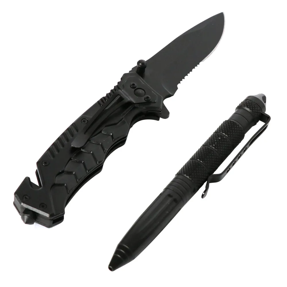 BIGTREE Emergency Camping Outdoor Survival Tool Kit 13 Functions in 1