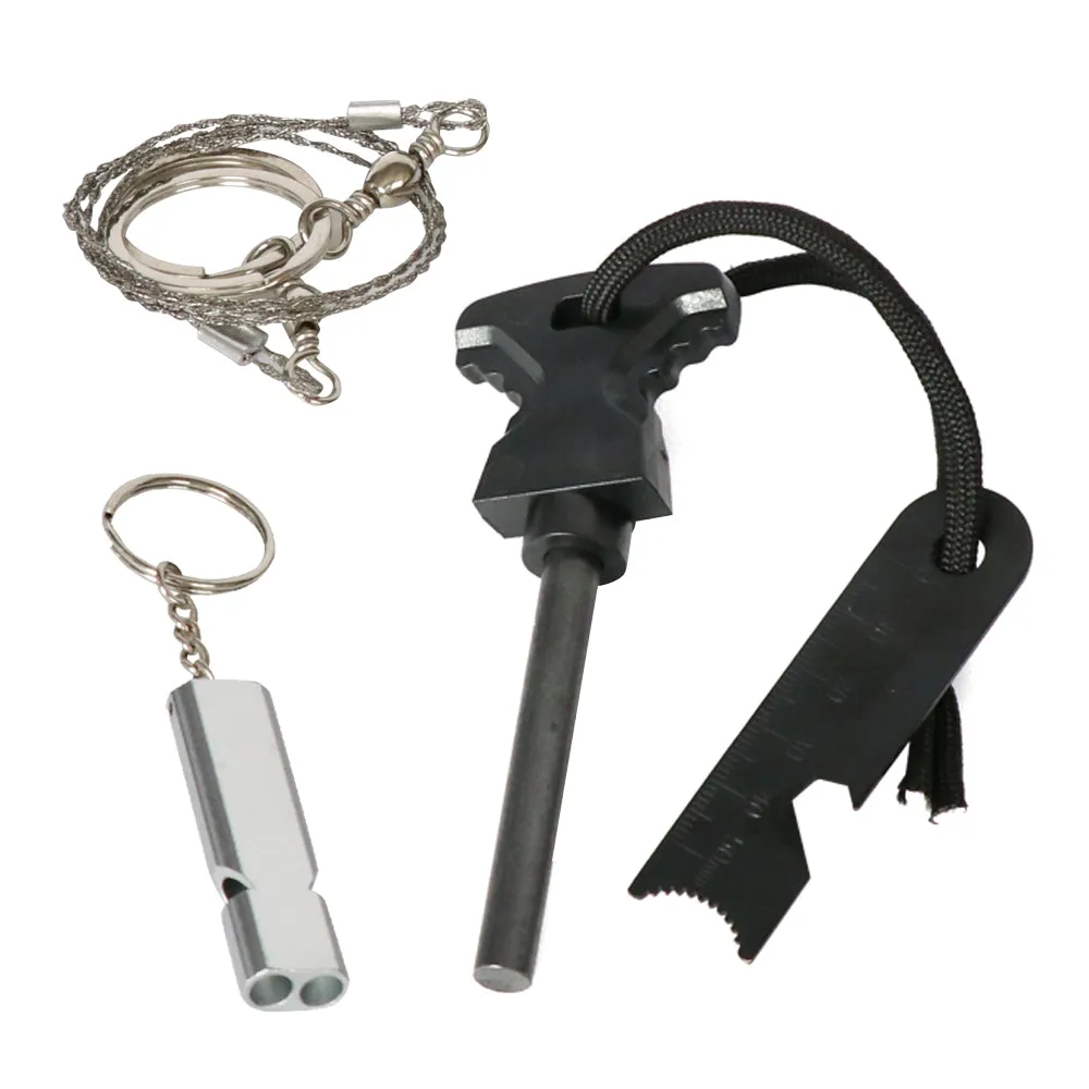 BIGTREE Emergency Camping Outdoor Survival Tool Kit 13 Functions in 1