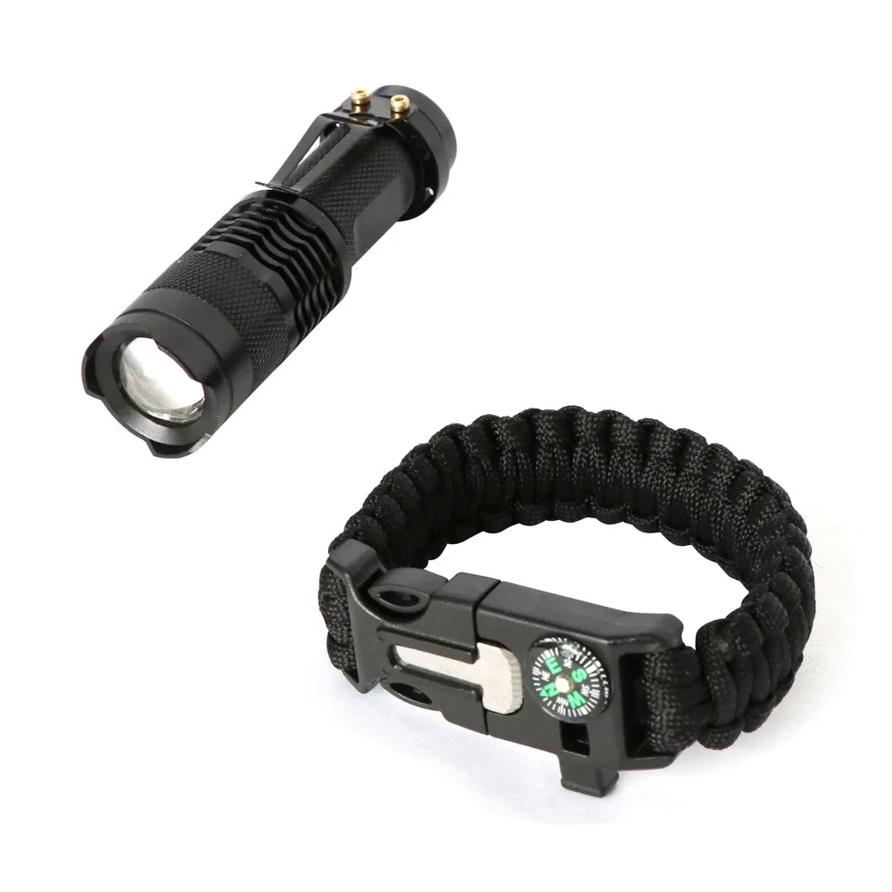 BIGTREE Emergency Camping Outdoor Survival Tool Kit 13 Functions in 1