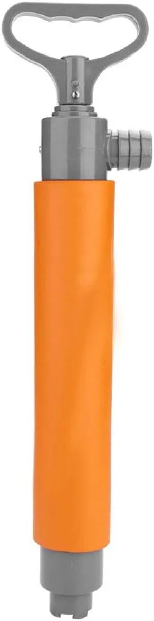 Bilge Pump, Bilge Pump for Kayaks, Canoe Hand Water Pump, 2 Inch Manual Portable Kayak Hand Water Pumps for Emergency Rescue Outdoor Survival Tool, (Orange)