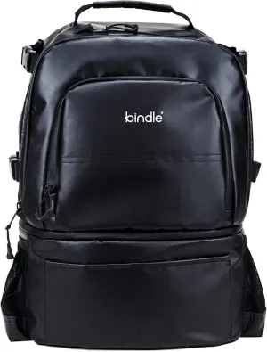 Bindle 2-in-1 Backpack Cooler, 12L Insulated Capacity, Black