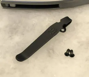 Black Titanium Deep Pocket Clip For CRKT PILAR 5311 5315 & Large Pilar knife