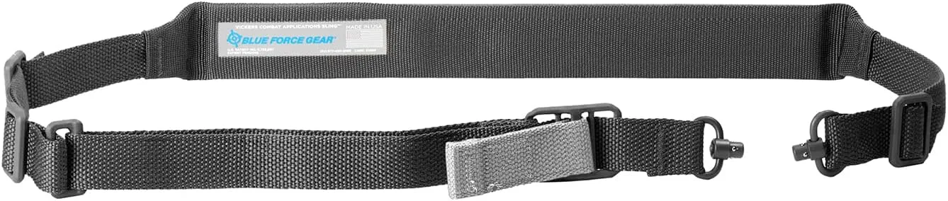 Blue Force Gear Padded Vickers Sling - 2 Point Padded Sling with Swivels - 57 – 67 inches
