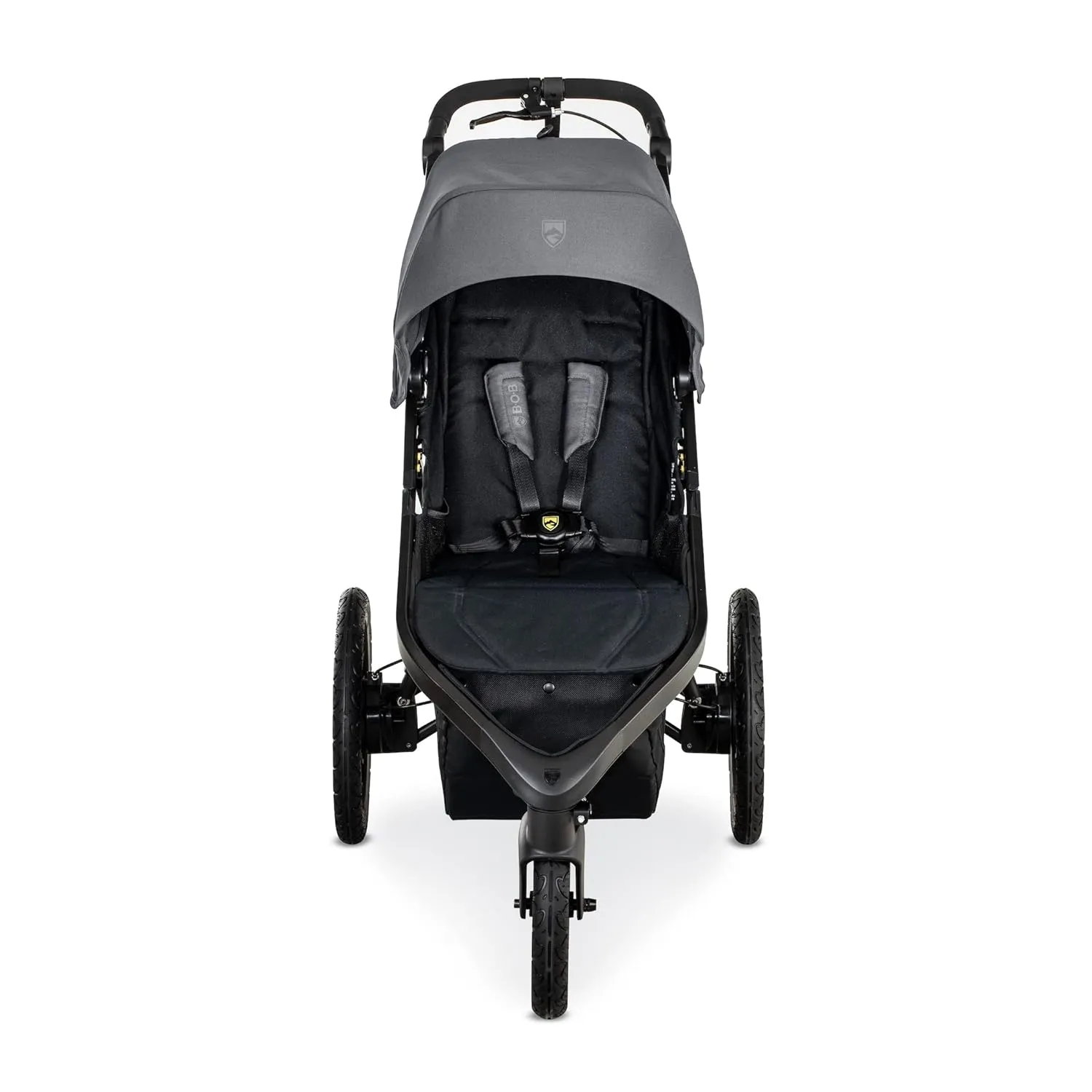 BOB Gear Wayfinder Jogging Stroller with Independent Dual Suspension, Air-Filled Tires, and 75-Pound Weight Capacity, Storm