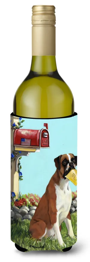 Boxer Got Mail Wine Bottle Hugger PPP3039LITERK