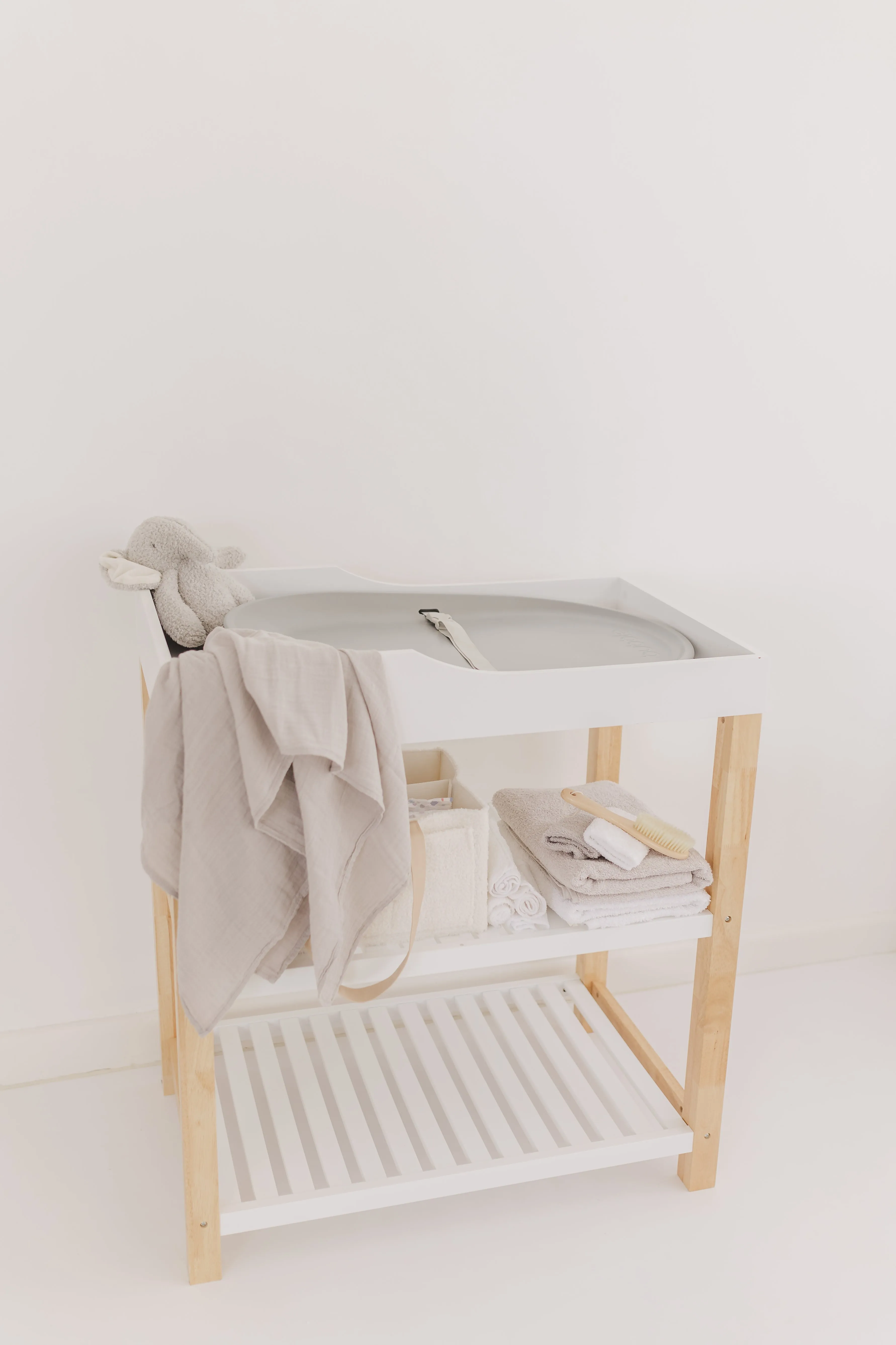 Bubble Baby Changing Mat - Grey
