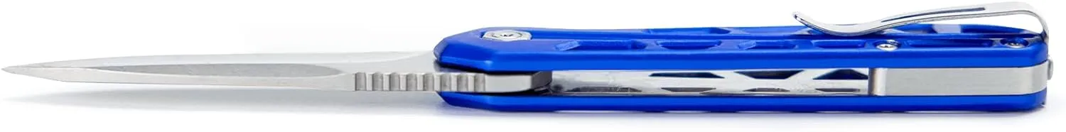 Buck Knives 814 Mini Trace Pocket Knife, Blue