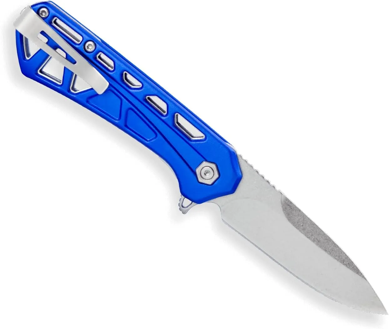 Buck Knives 814 Mini Trace Pocket Knife, Blue