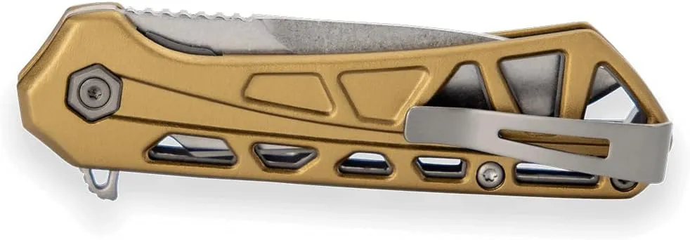 Buck Knives 814 Mini Trace Pocket Knife, Bronze