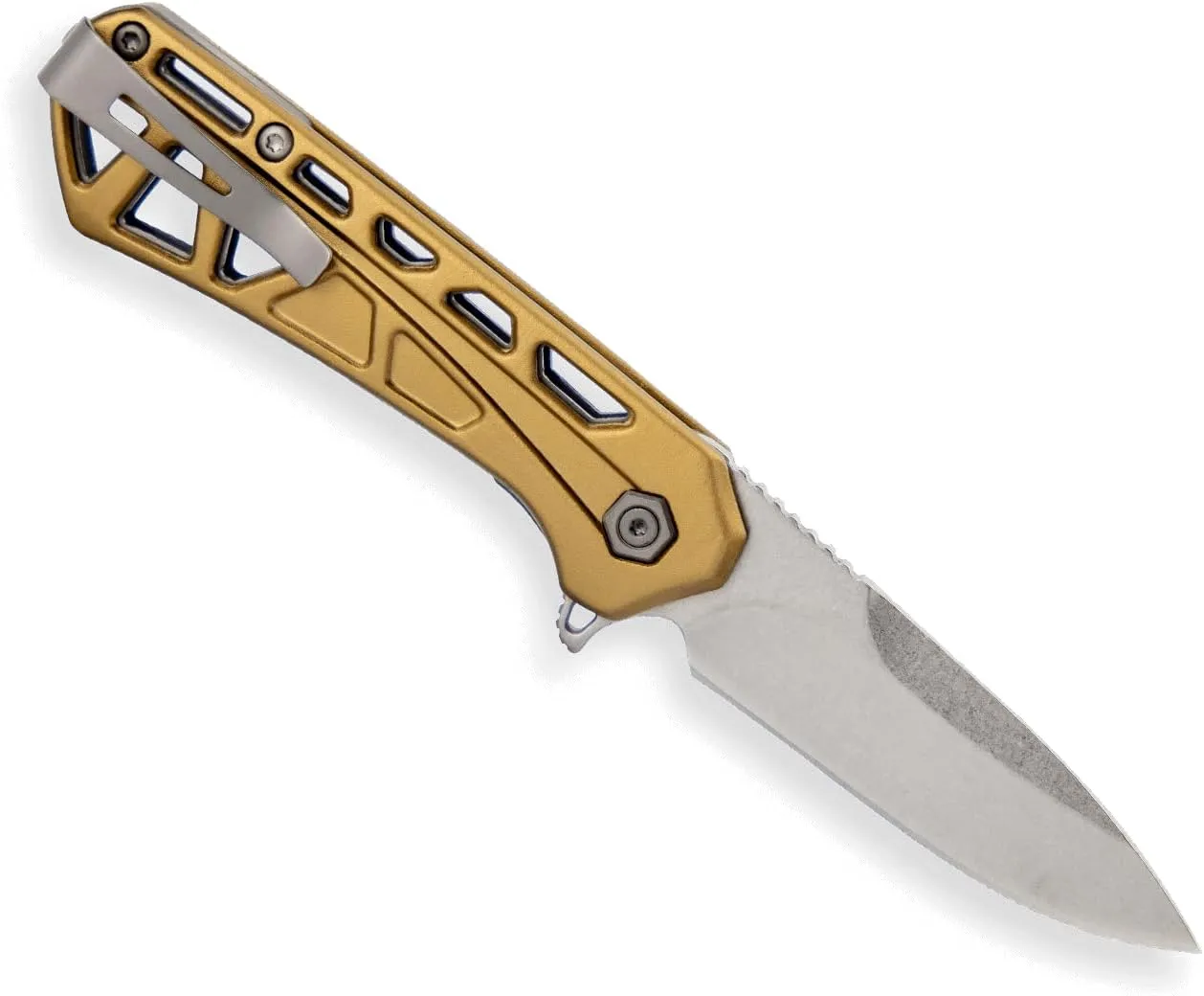 Buck Knives 814 Mini Trace Pocket Knife, Bronze