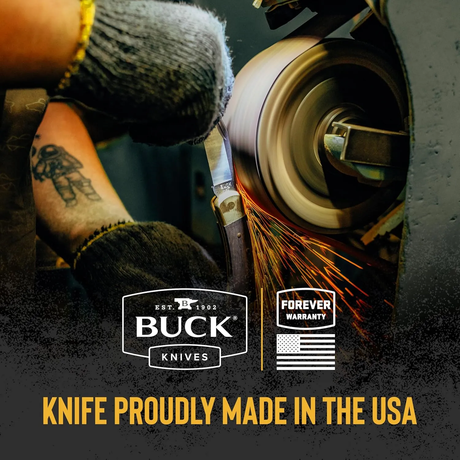 Buck Knives 840 Sprint Select, Easy Opening Ball Bearing Flipper Liner Lock Folding Pocket Knife with Removable Clip, 420 HC Steel