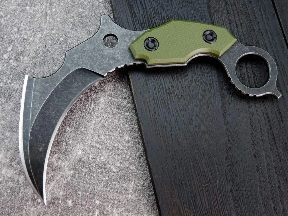 C1699 Fixed Blade Knives 9.8 Inch Knife D2 Blade Steel & G10 Handle with Kydex Sheath