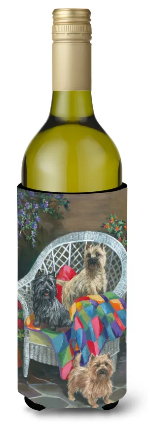 Cairn Terrier Trio Wine Bottle Hugger PPP3059LITERK