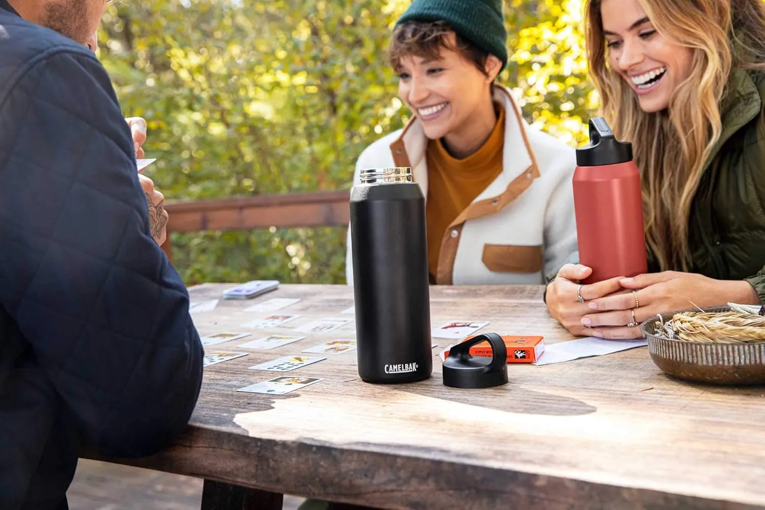 CamelBak Carry Cap Bottle - Vacuum Insulated Stainless Steel - Easy Carry