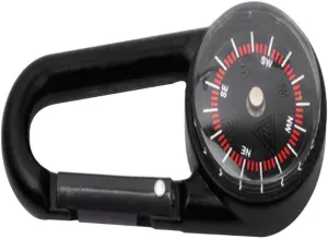 Camping Mountaineering Compass Multifunctional Quick Hook Buckle Compass Kit