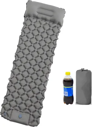 Camping Sleeping mat self-Inflating with Integrated Foot Pump, Ultralight Inflatable Outdoor Sleeping mats Suitable for Backpacking