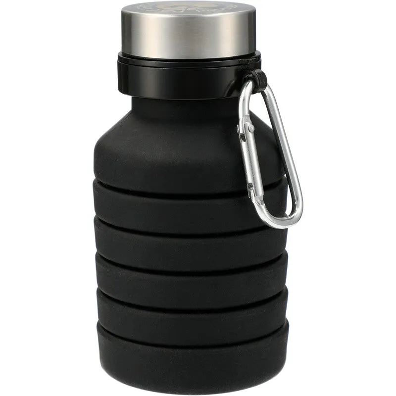 CAPELLA Zigoo Silicone Collapsible Bottle 18oz - BLACK