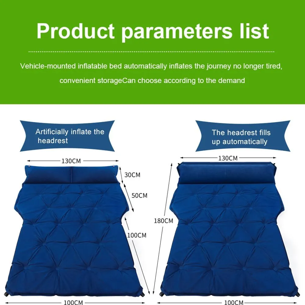 Car Air Mattresses for Defender, Portable Bed Cushion Bedding Camping Hiking Inflatable Pillow Multifunctional Accessories Outdoor,B