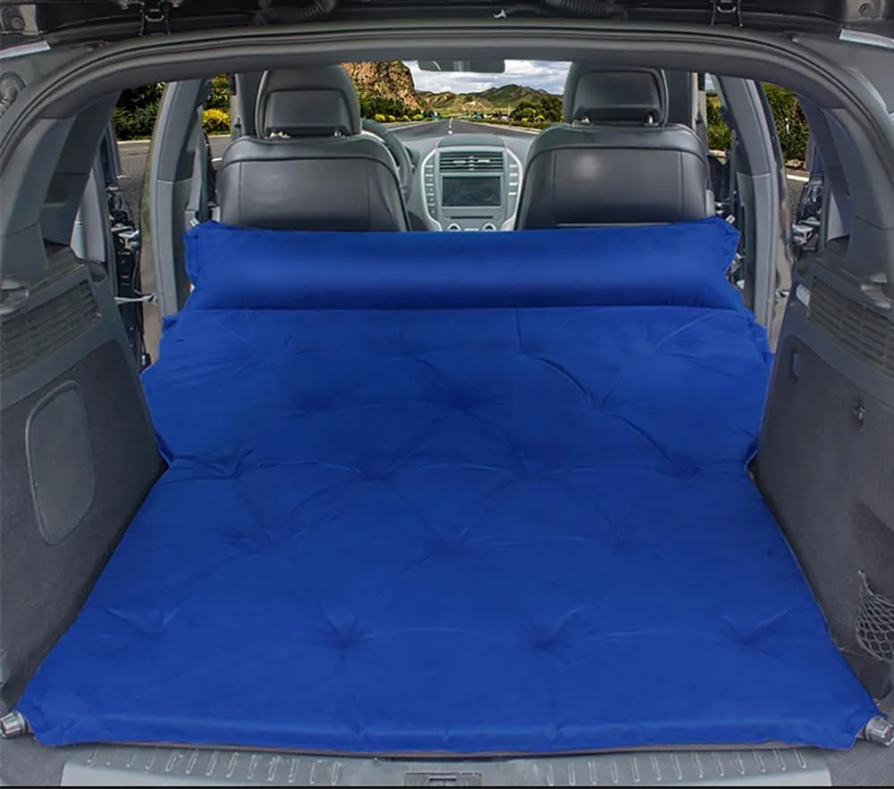 Car Air Mattresses for Seat Leon (2013 2014 2015 2016 2017 2018 2019 2020), Portable Bed Cushion Bedding Camping Hiking Inflatable Pillow Multifunctional Accessories Outdoor,A