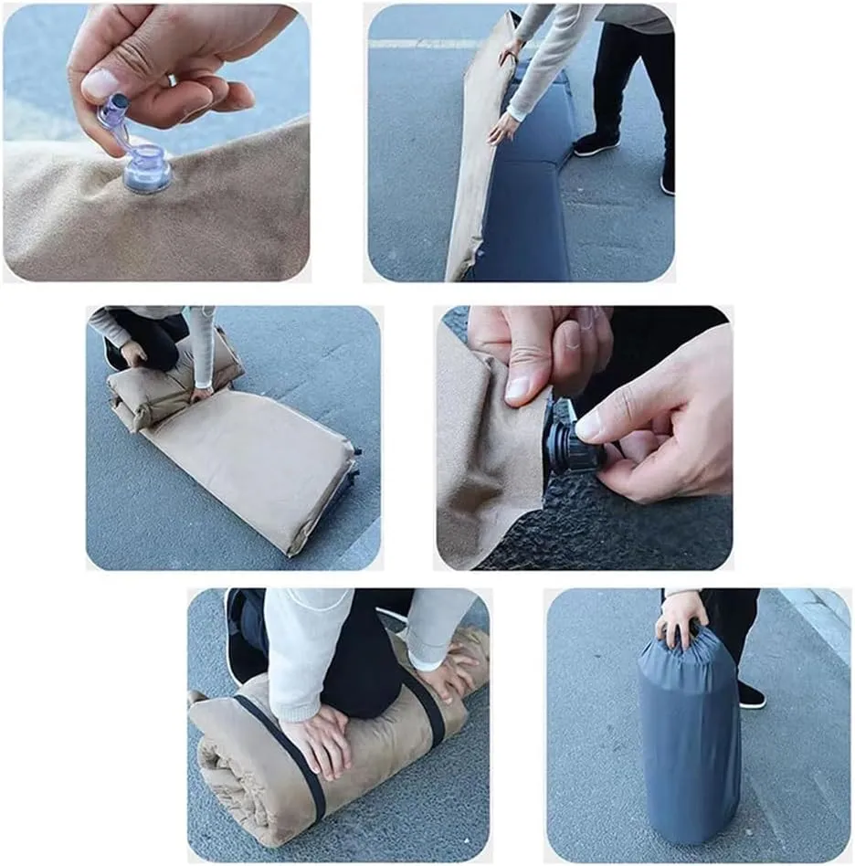 Car Air Mattresses for Suzuki Swift 2013 2014 2015 2016 2017, Portable Bed Cushion Bedding Camping Hiking Inflatable Pillow Multifunctional Accessories Outdoor,E