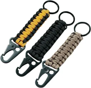 Carabiner Umbrella Rope Keychain Outdoor Camping Climbing Tactical Survival Tool Eagle Beak Snap Clip Lock Buckle Hook