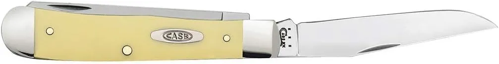 Case WR XX Pocket Knfie Synthetic Handle with Chrome Vanadium Blades Trapper 4 1/8 inches Closed