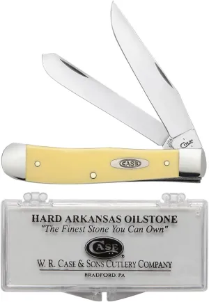 Case WR XX Pocket Knfie Synthetic Handle with Chrome Vanadium Blades Trapper 4 1/8 inches Closed