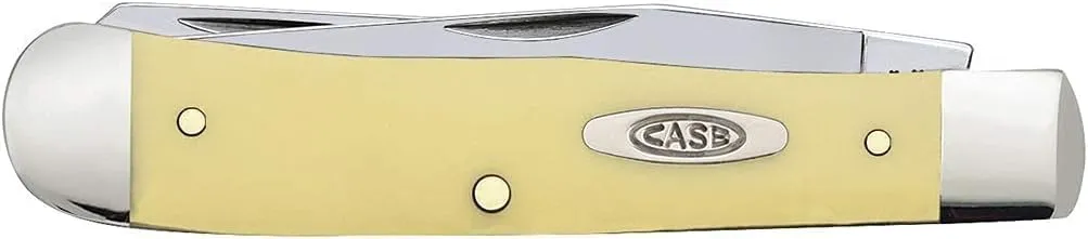 Case WR XX Pocket Knfie Synthetic Handle with Chrome Vanadium Blades Trapper 4 1/8 inches Closed