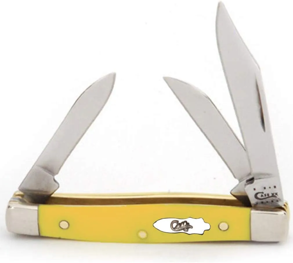 Case WR XX Pocket Knife Synthetic Handle with Stainless Steel Blades Small Stockman 2 5/8 Inches Closed