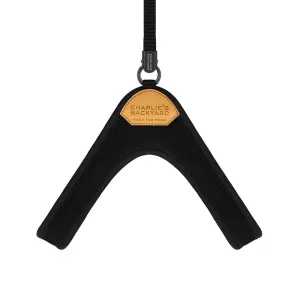 Charlie's Backyard Adjustable Easy Harness Black